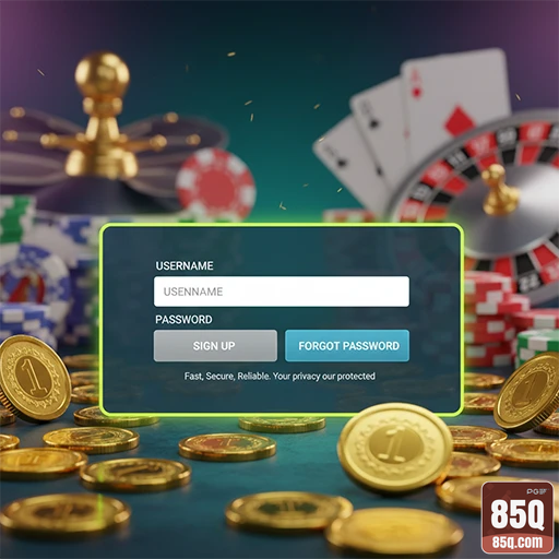 85q.com - acessar em rápido página de login